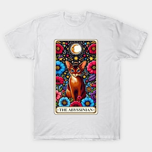 Abyssinian Tarot Card T-Shirt